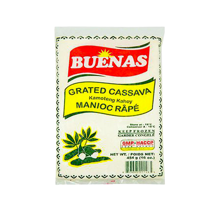 BUENAS Grated Cassava (Kamoteng Kahoy) 454g - Longdan Official