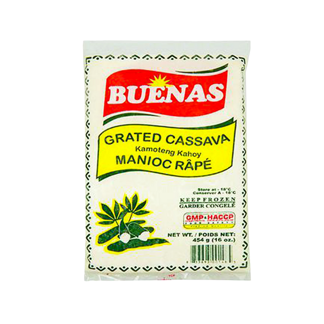 BUENAS Grated Cassava (Kamoteng Kahoy) 454g - Longdan Official