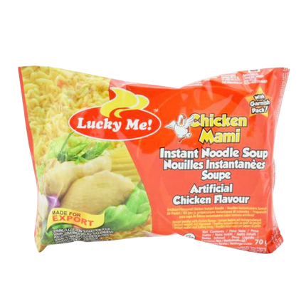LUCKY ME Packet Instant Mami Noodle - Chicken 55g - Longdan Official