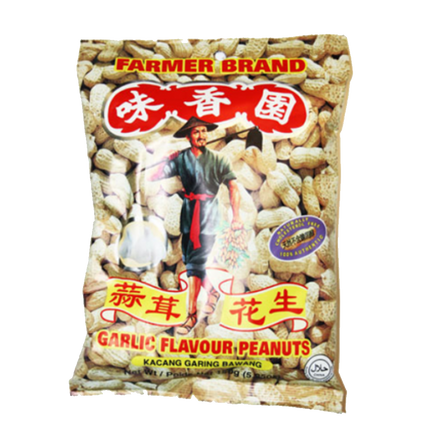 FARMER BRAND Garlic Peanuts 150g - Longdan Official Online Store