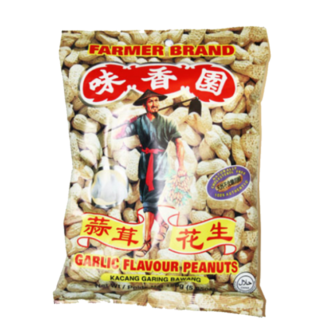 FARMER BRAND Garlic Peanuts 150g - Longdan Official Online Store