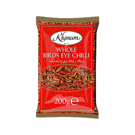 KHANUM Whole Birds Eye Chilli 200g - Longdan Official