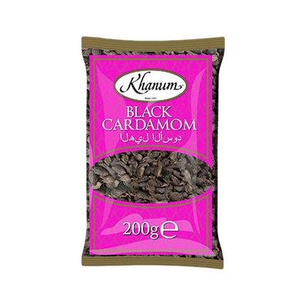 KHANUM Black Cardamon 200g - Longdan Official