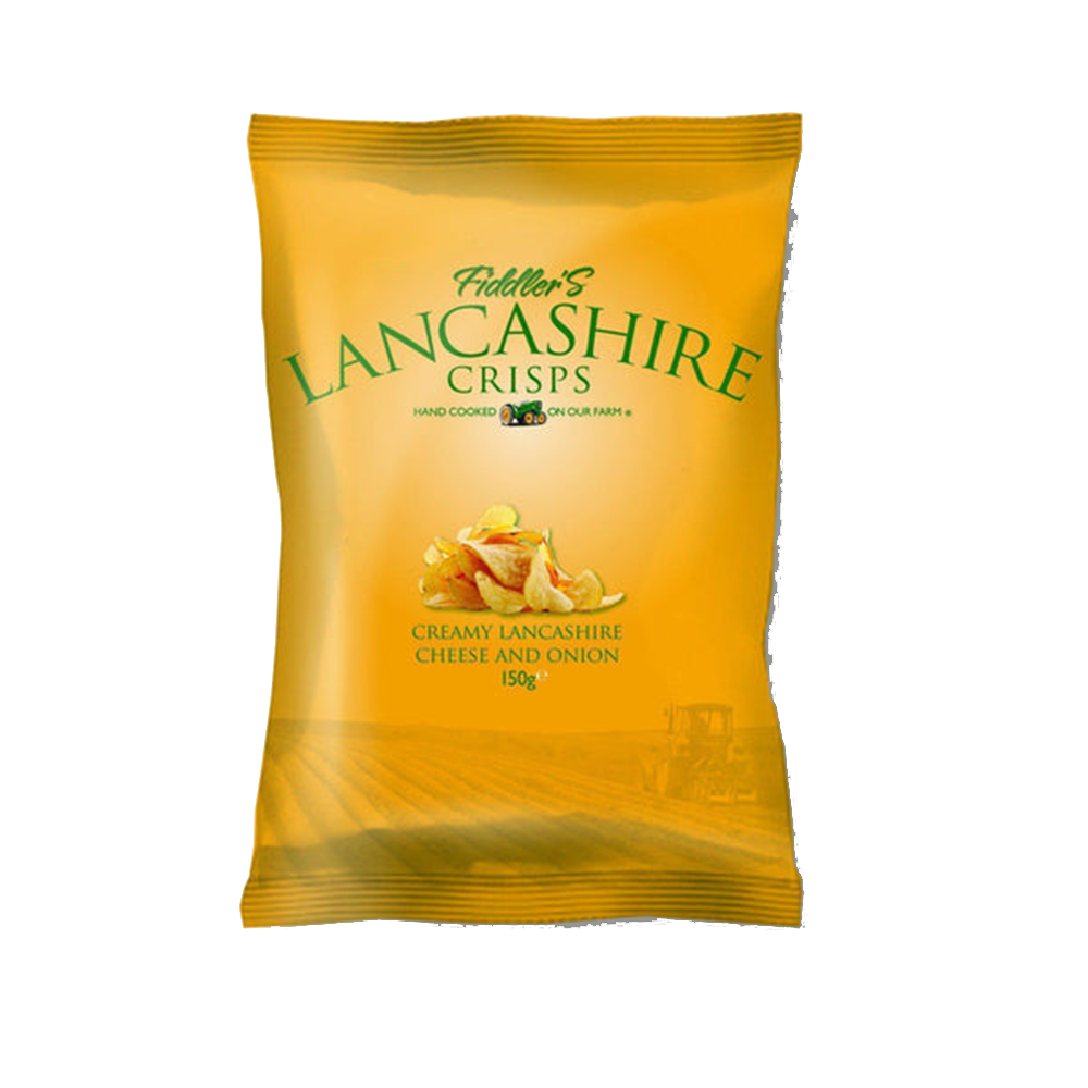 LANCASHIRE CRISPS Cheese & Onion 150g - Longdan Official Online Store