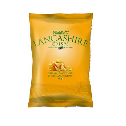 LANCASHIRE CRISPS Cheese & Onion 150g - Longdan Official Online Store