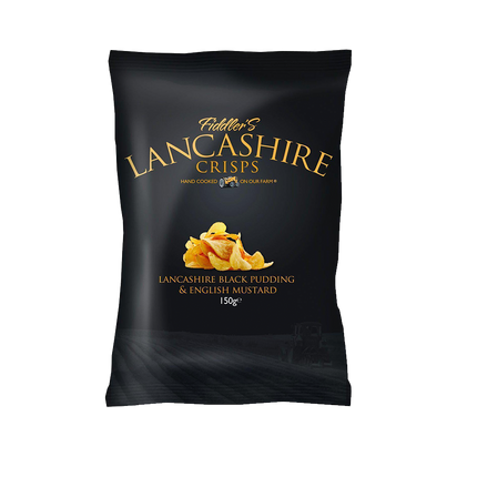 LANCASHIRE CRISPS Black Pudding & English Mustard 150g - Longdan Official Online Store
