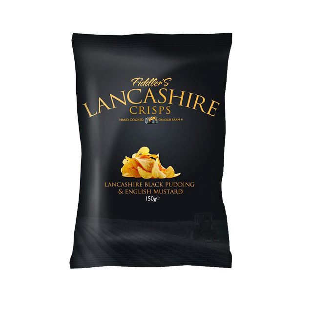 LANCASHIRE CRISPS Black Pudding & English Mustard 150g - Longdan Official Online Store
