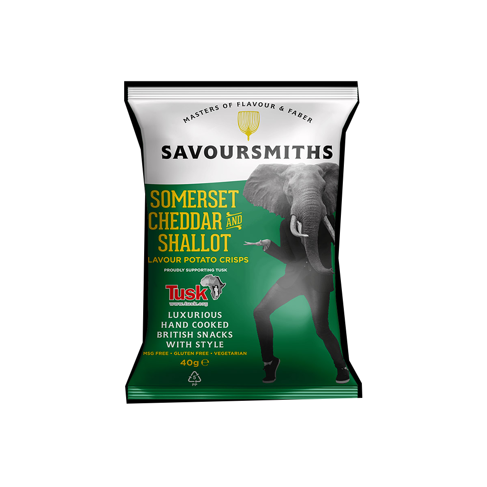 SAVOURSMITHS Somerset Cheddar And Shallot 40g - Longdan Official Online Store