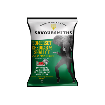 SAVOURSMITHS Somerset Cheddar And Shallot 40g - Longdan Official Online Store