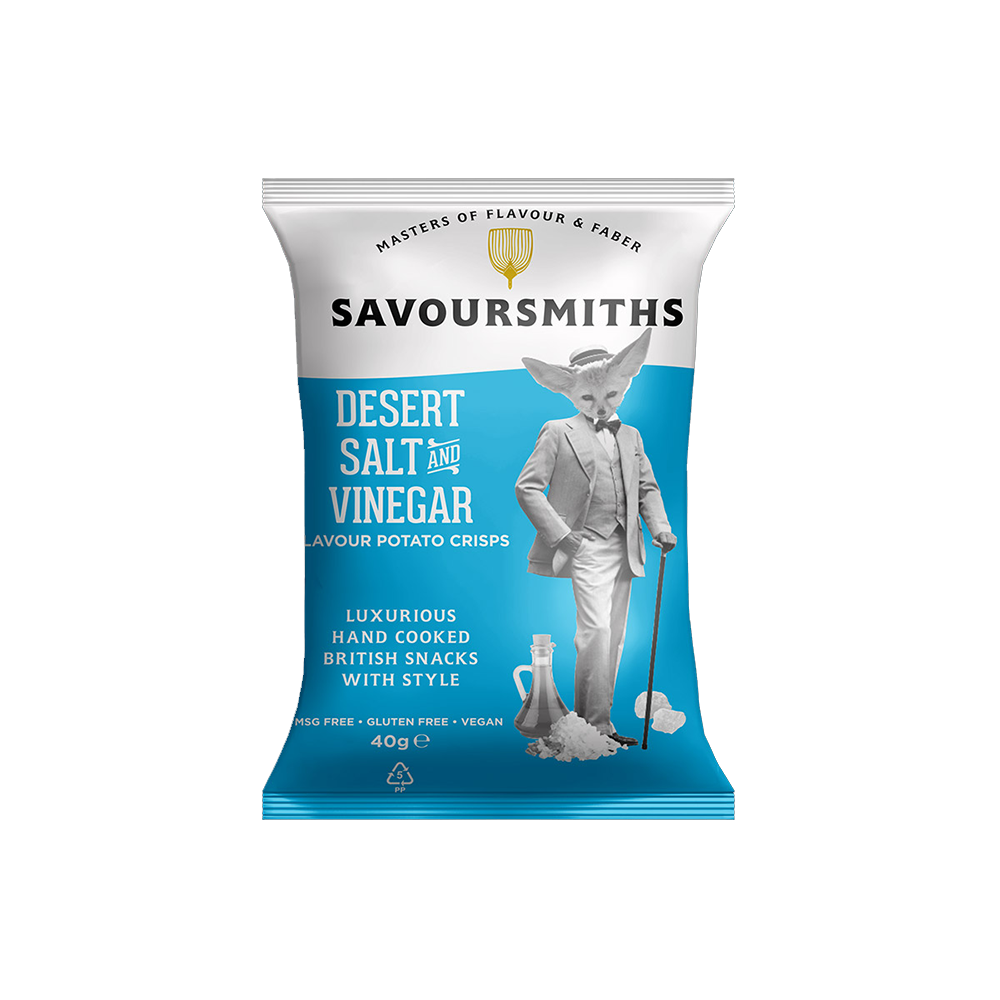 SAVOURSMITHS Desert Salt And Vinegar 40g - Longdan Official Online Store