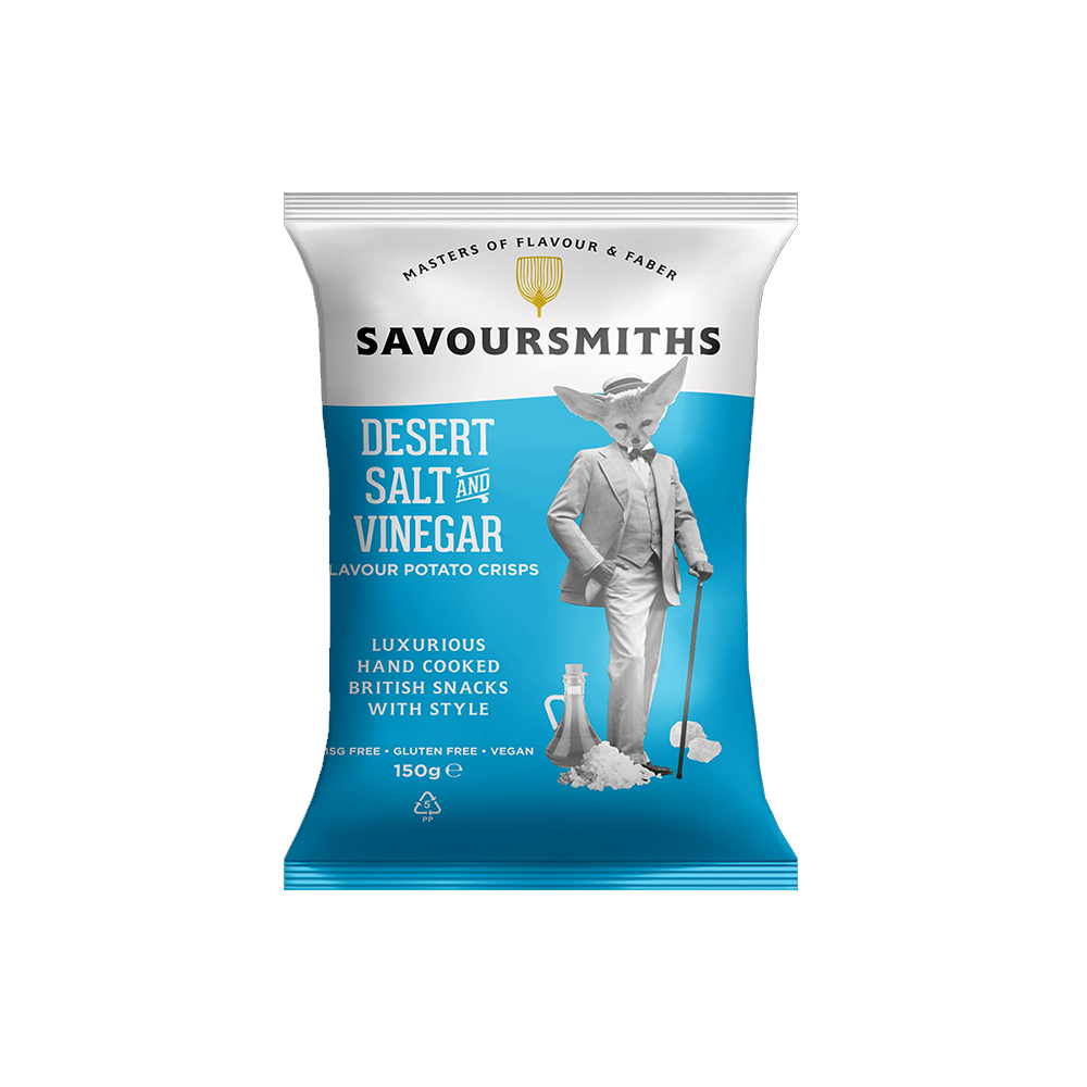 SAVOURSMITHS Desert Salt And Vinegar 150g - Longdan Official Online Store