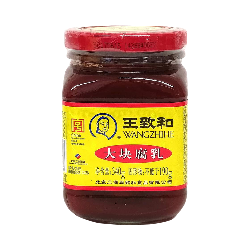 WANG ZHI HE Fermented Rose Bean Curd 340g (Case 15)