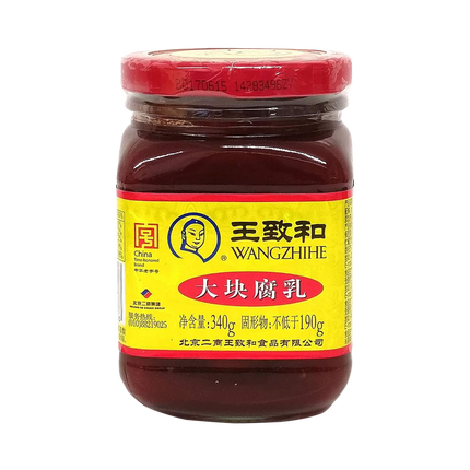 WANG ZHI HE Fermented Rose Bean Curd 340g (Case 15)