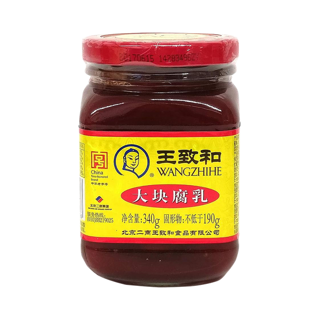 WANG ZHI HE Fermented Rose Bean Curd 340g (Case 15)