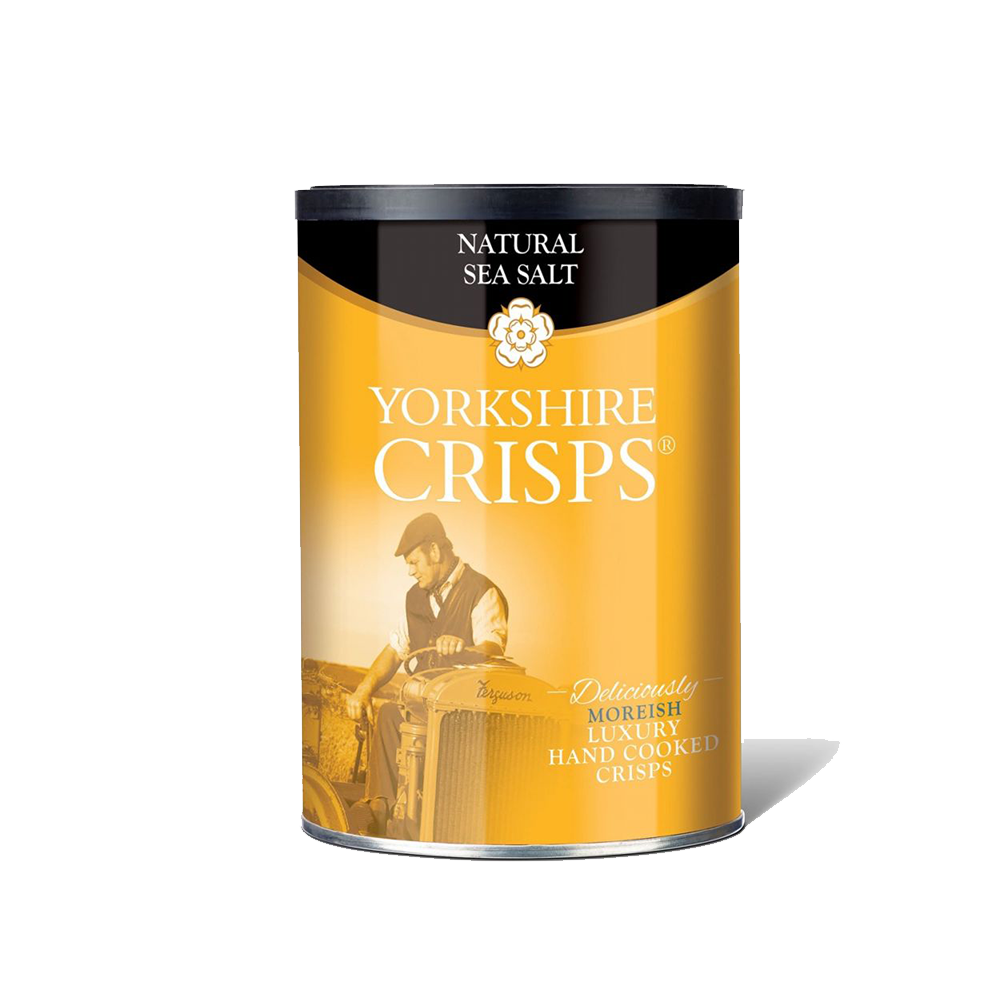 YORKSHIRE CRISPS Natural Sea Salt 100g - Longdan Official Online Store