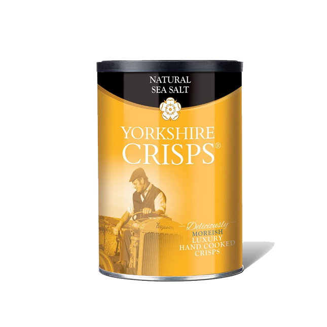 YORKSHIRE CRISPS Natural Sea Salt 100g - Longdan Official Online Store