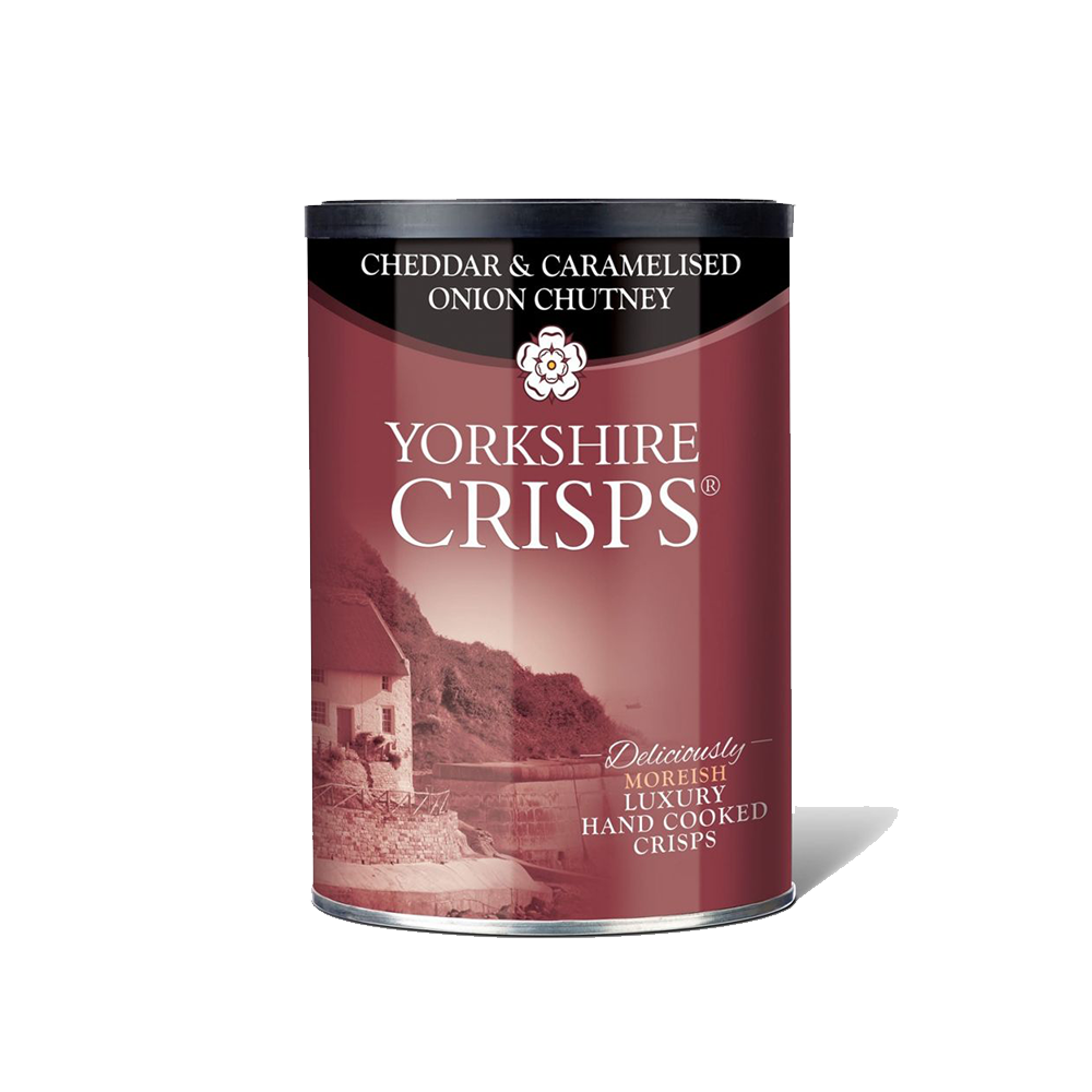YORKSHIRE CRISPS Cheddar & Caramelised Onion Chutney 100g - Longdan Official Online Store