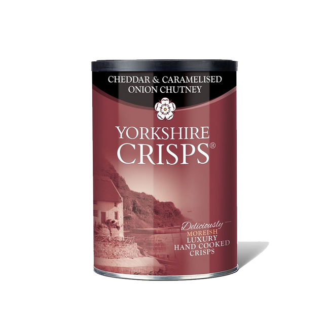 YORKSHIRE CRISPS Cheddar & Caramelised Onion Chutney 100g - Longdan Official Online Store