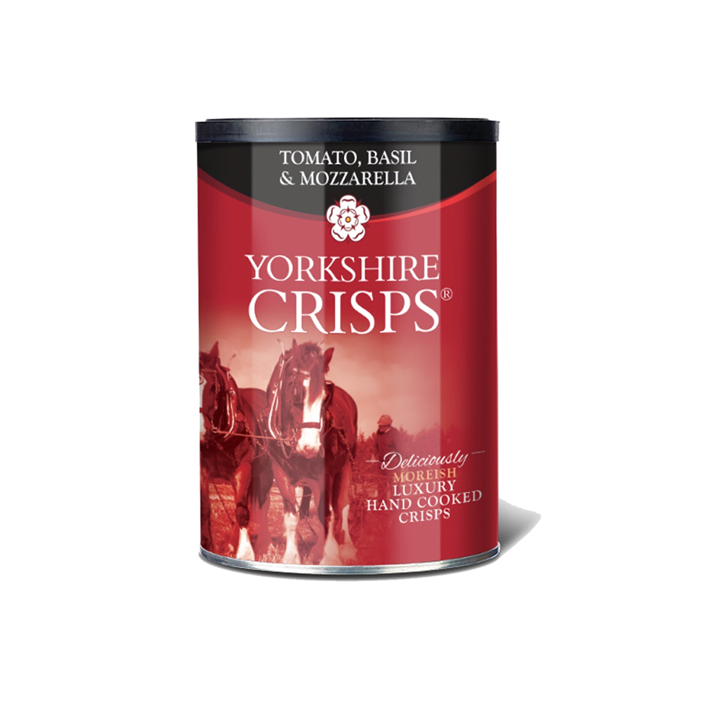 YORKSHIRE CRISPS Tomato Basil & Mozzarella 100g - Longdan Official Online Store