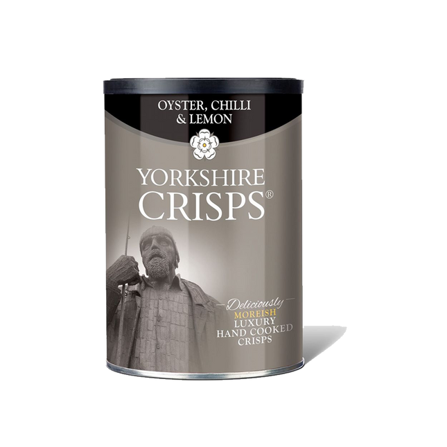 YORKSHIRE CRISPS Oyster, Chilli and Lemon 100g - Longdan Official Online Store