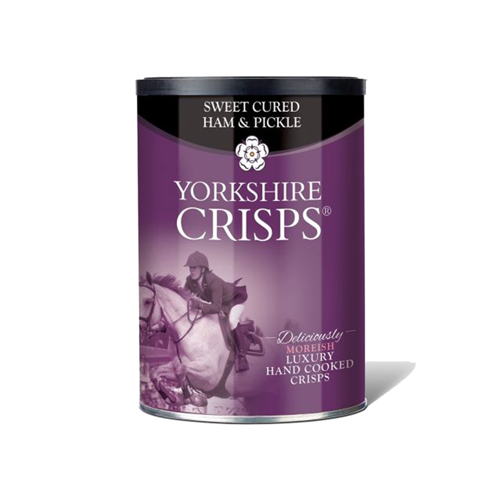 YORKSHIRE CRISPS Sweet Cured Ham & Pickle  100g - Longdan Official Online Store