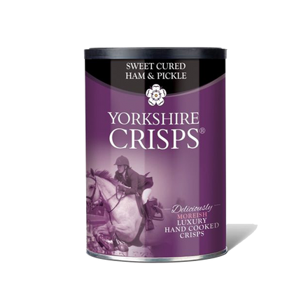 YORKSHIRE CRISPS Sweet Cured Ham & Pickle  100g - Longdan Official Online Store