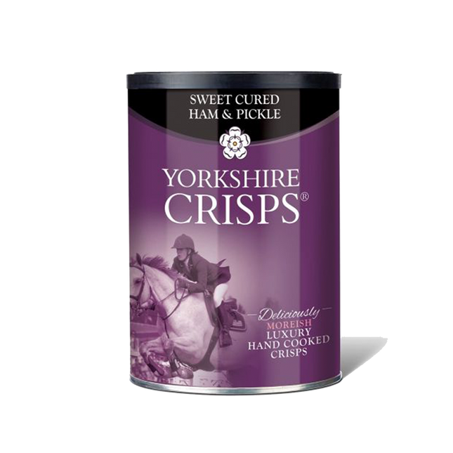 YORKSHIRE CRISPS Sweet Cured Ham & Pickle  100g - Longdan Official Online Store