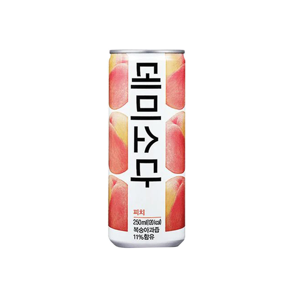 DEMISODA Peach Soda Drink 250ml - Longdan Official Online Store
