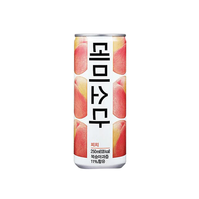DEMISODA Peach Soda Drink 250ml - Longdan Official Online Store
