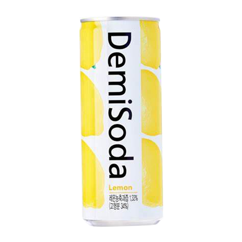 DEMISODA Lemon Soda Drink 250ml - Longdan Official Online Store