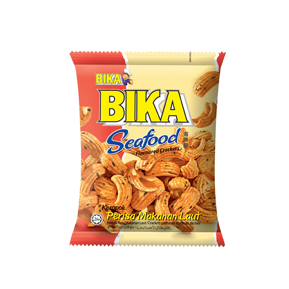 BIKA Seafood Flavoured Cracker 70g - Longdan Official Online Store