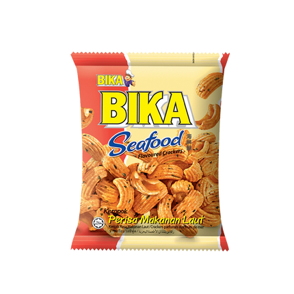 BIKA Seafood Flavoured Cracker 70g - Longdan Official Online Store