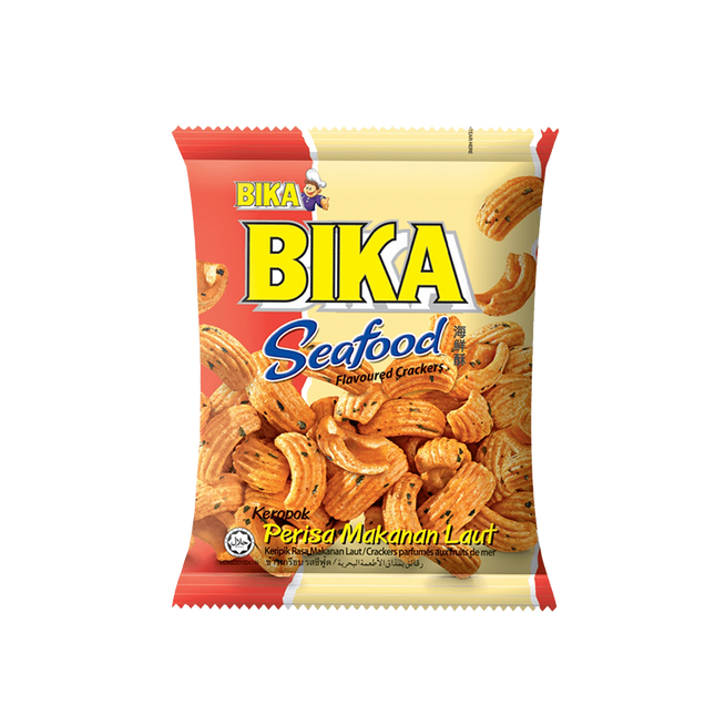 BIKA Seafood Flavoured Cracker 70g - Longdan Official Online Store