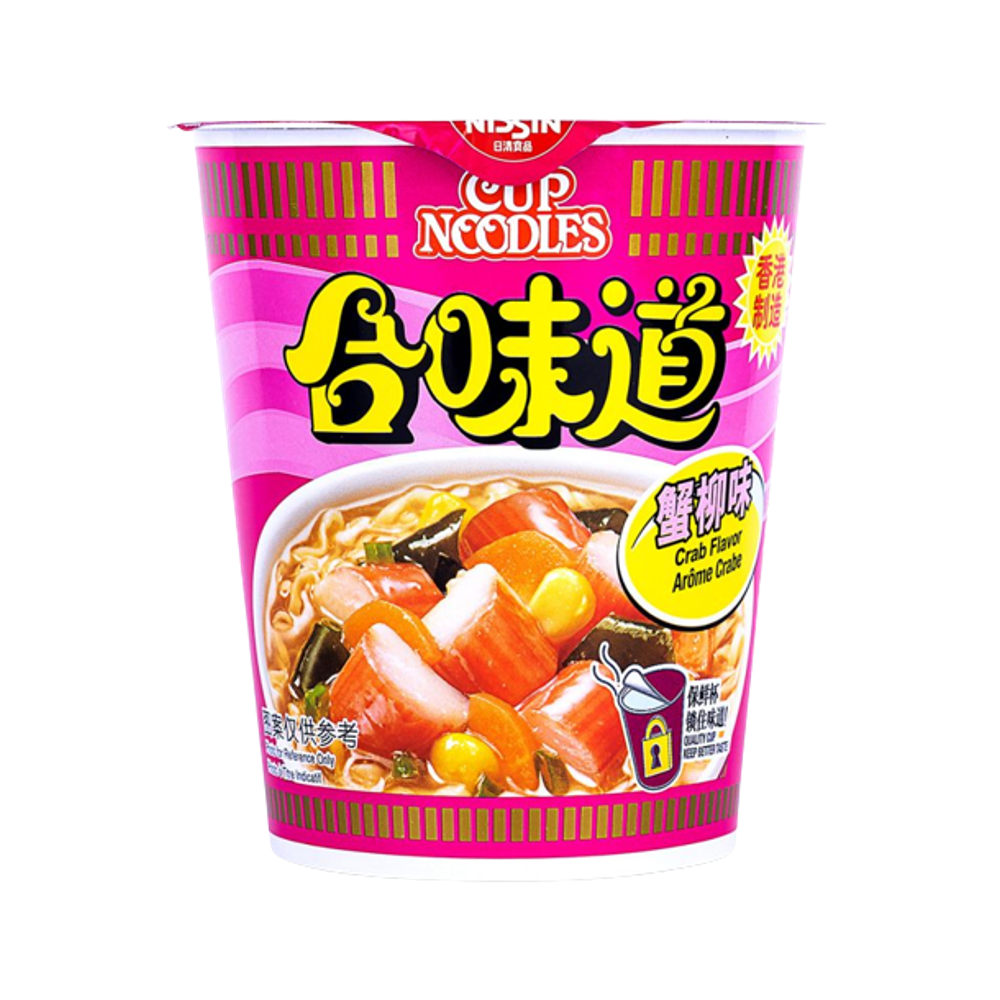 NISSIN Cup Noodle - Crab 69g (Case 24)