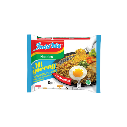 INDO MIE Mi Goreng BBQ Chicken 82g - Longdan Official