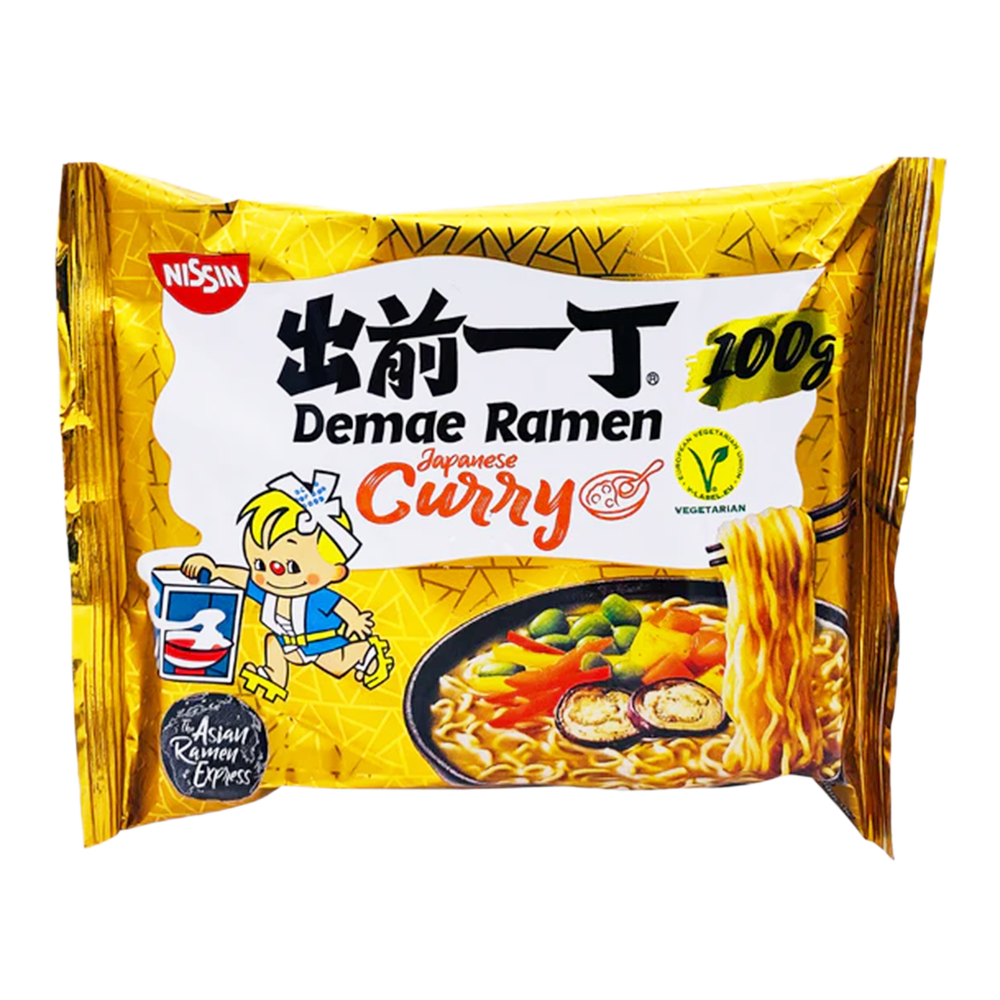 NISSIN EU Demae Ramen Japanese Curry 100g (Case 30)