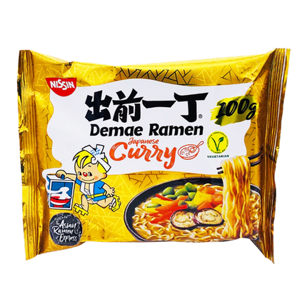 NISSIN EU Demae Ramen Japanese Curry 100g (Case 30)
