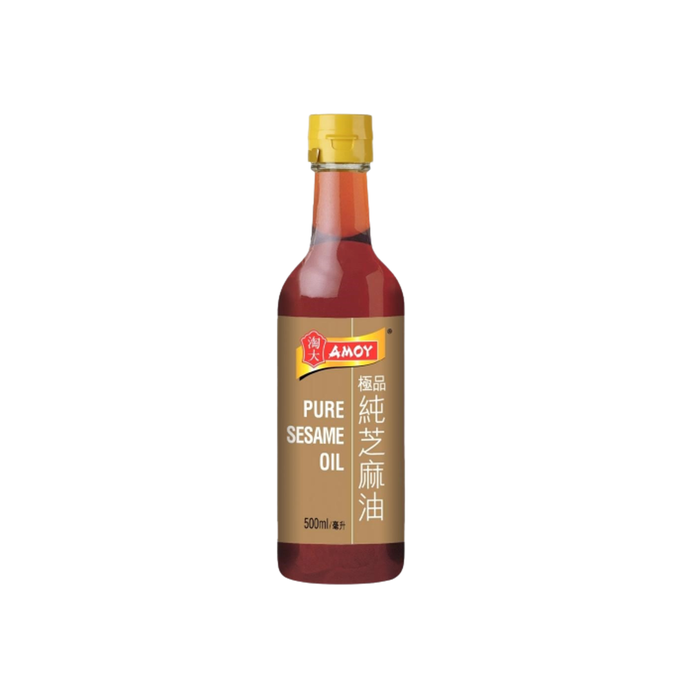 AMOY Pure Sesame Oil 500ml - Longdan Official