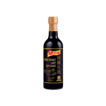 AMOY First Extract Light Soy Sauce 500ml - Longdan Official