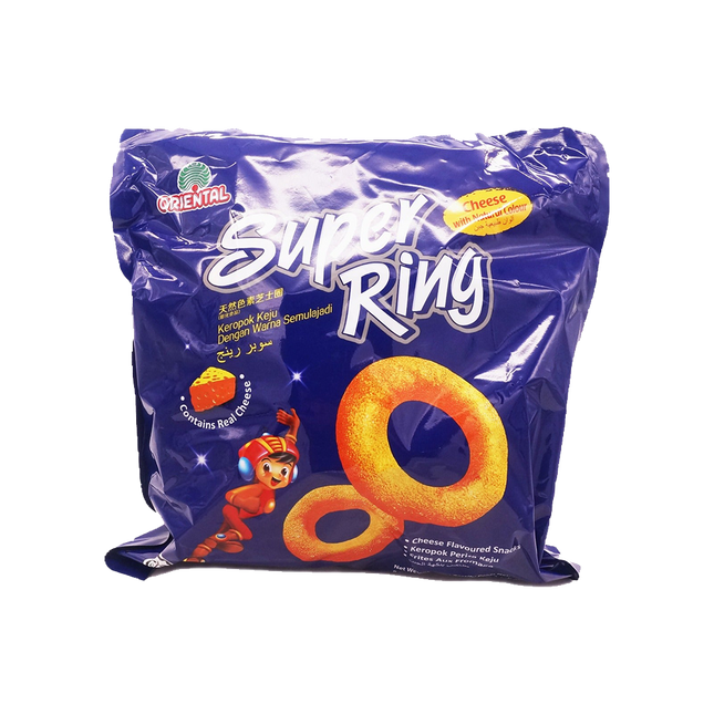 ORIENTAL Super Ring Cheese Flavour - Family Pack 8s x 14g - Longdan Official Online Store