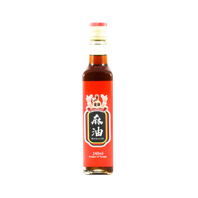 CHIEN KUO Black Sesame Oil 240ml - Longdan Official