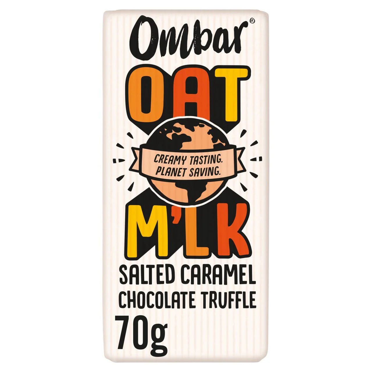 OMBAR Oat Milk Salted Caramel Truffle 70g (Case 10)
