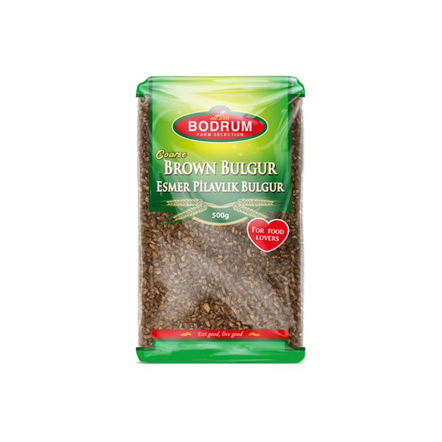 BODRUM Coarse Brown Bulgur (Esmer Pilavlik) 500g - Longdan Official Online Store