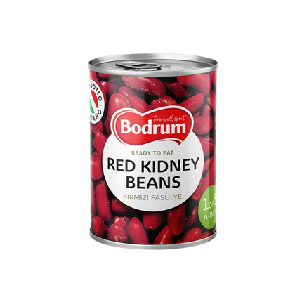 BODRUM Red Kidney Beans (Kirmizi Fasulye) (Easy Open) 400g (Case 12)