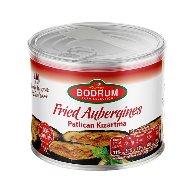 BODRUM Ready Meal - Fried Eggplant Slices 400g - Longdan Official
