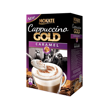 MOKATE Gold Gold Caramel Cappuccino 8x12.5g - Longdan Official