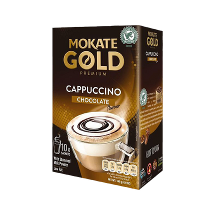 MOKATE Gold Gold Chocolate Cappuccino 8x12.5g - Longdan Official