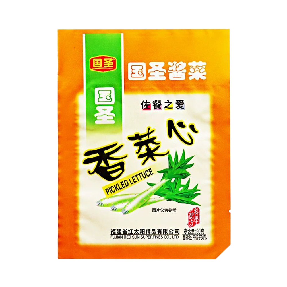 GUO SHENG Pickled Lettuce 90g (Case 30)