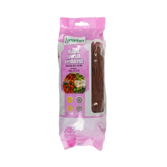 Longdan Hanoi Special Brown Rice Vermicelli 400g (Case 24)