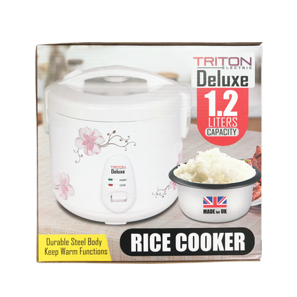 TRITON Deluxe Electric Rice Cooker - 1.2L - Longdan Official